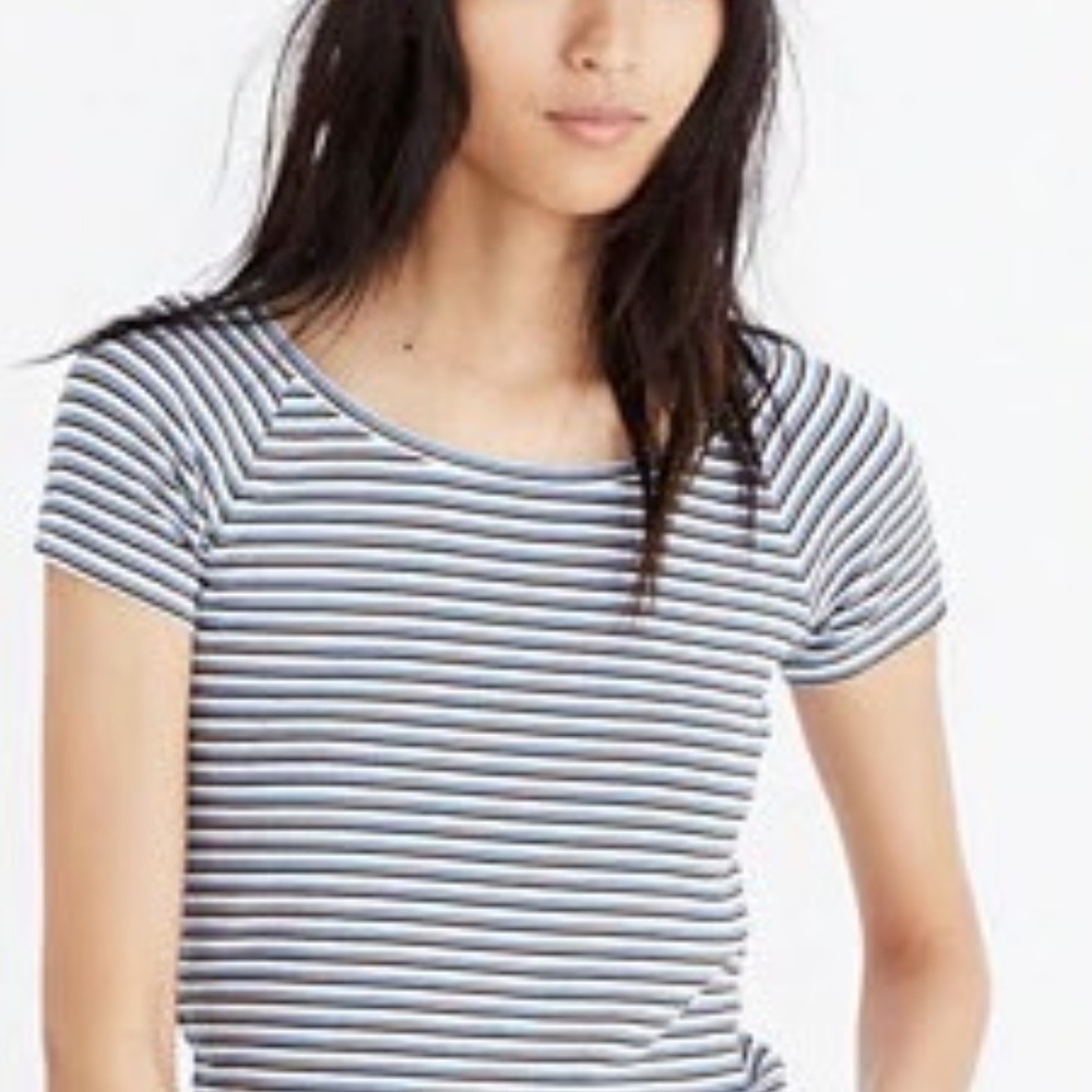 NWT Madewell canal top in stripe